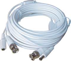 LOREX LR -3VP Готовый обжатый кабель для видеонаблюдения BNC + питание для камер 3м