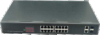 LR-POESW16 16 Port PoE Network Switch with 2 Uplink Ports 