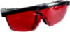 LOREX LR-6231 red colour safety glasses goggle protective eyewear 