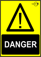 LOREX LR-IS1102 danger warning sign