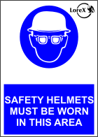 LOREX LR-IS230 Safety Helmets Must Be Worn In This Area