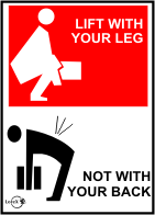 LOREX LR-IS316 lift with your legs not your back